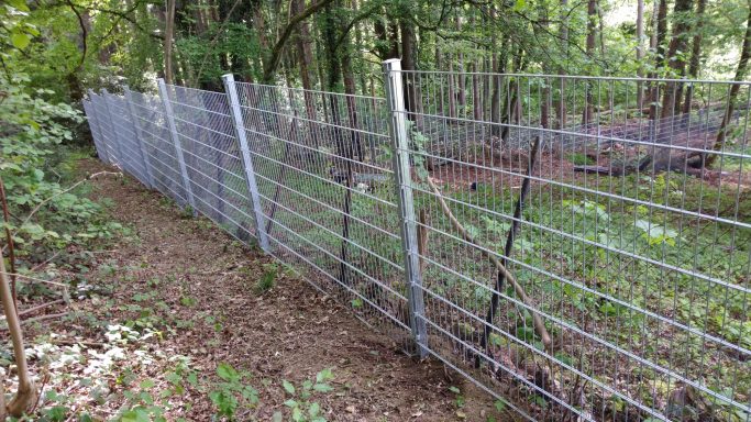 Zaunmontage Metallzaun-Remscheid