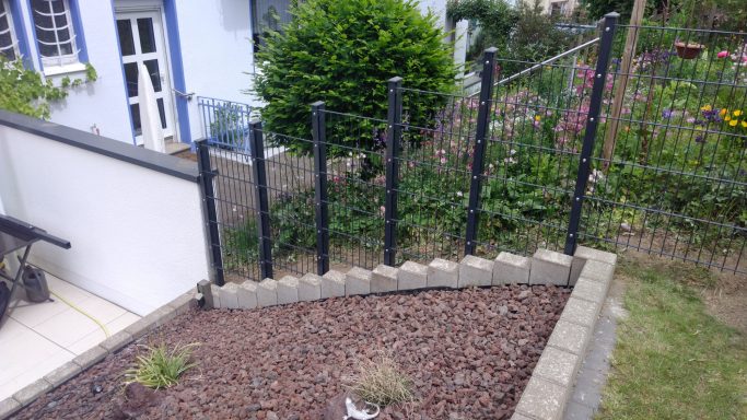 Gartenzaunbau